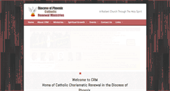 Desktop Screenshot of catholicrenewalministries.org